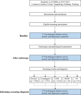 The psychological impact of esophageal cancer screening on anxiety and depression in China